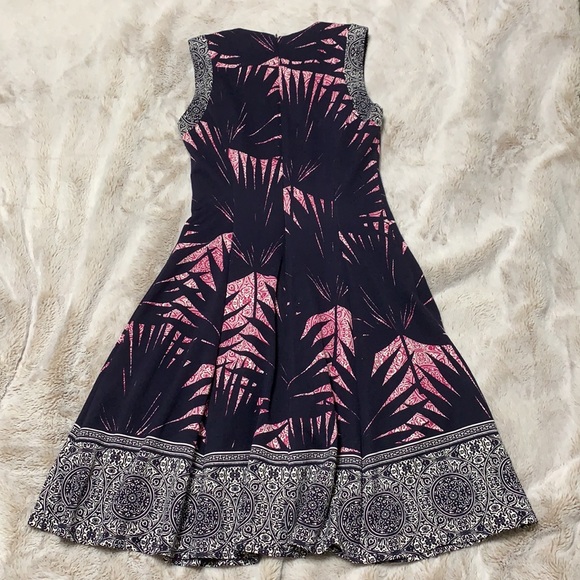 Maggy London navy print dress - Picture 10 of 12